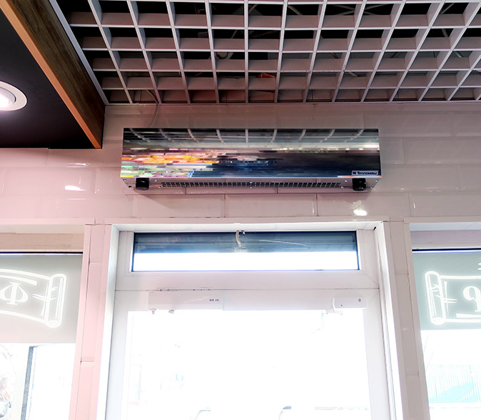 Тепловая завеса Тепломаш серии Бриллиант 100 КЭВ-4П1153E нерж.